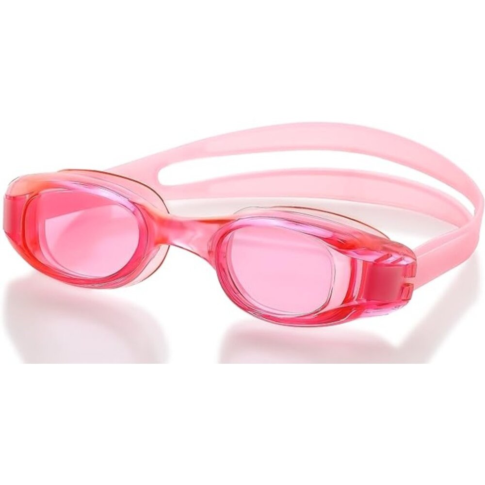 BEEMO Swimming Goggles for Adults Leak Resistant Anti-Fog UV Protection - Pink